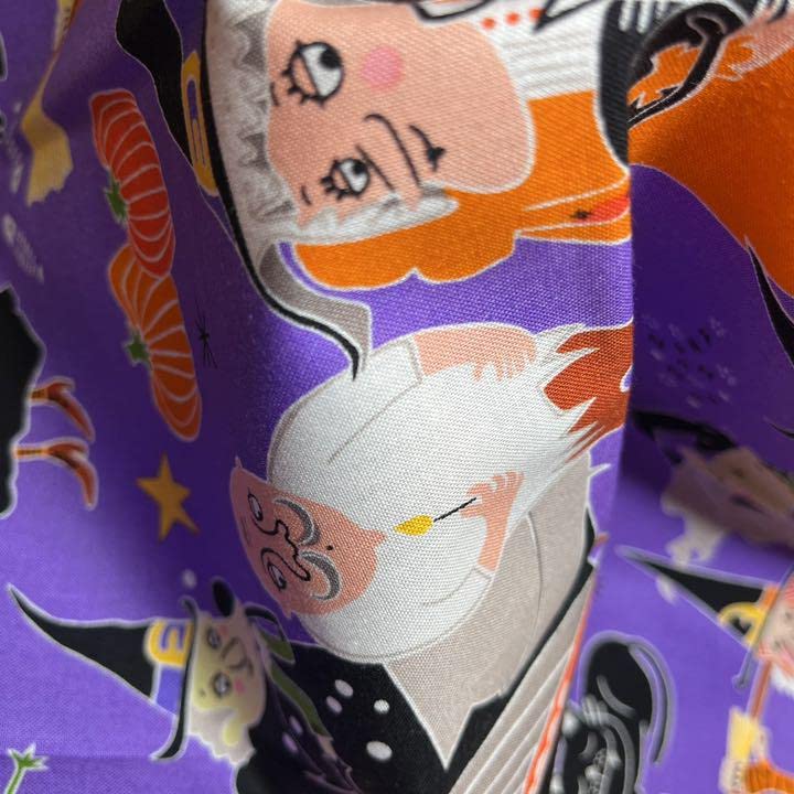 専用出品♡ハロウィンセット♡ハンドメイド　アレキサンダーヘンリー アレキサンダーヘンリー ハロウィンウィッチウーマン柄 文庫本
